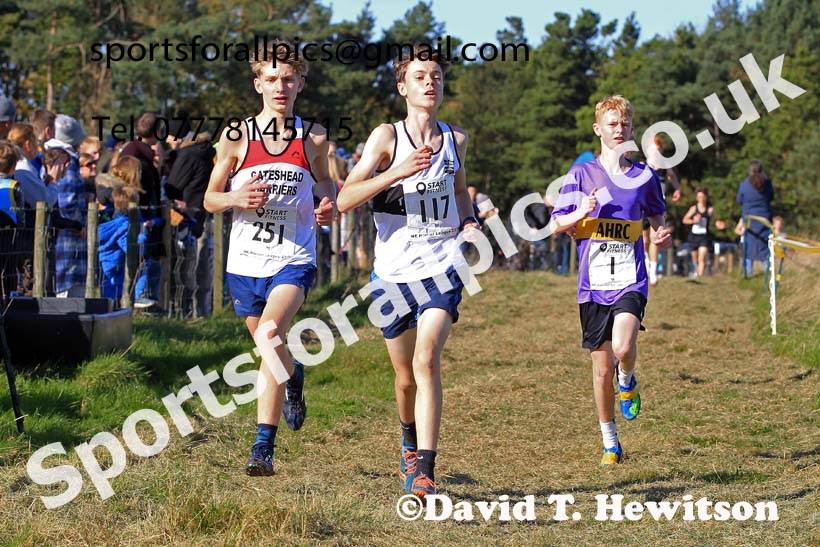 Boys under-15s 2023 Start Fitness NEHL, Druridge Bay Country Park, Northumberland.  Photo: David T. Hewitson/Sports for All Pics